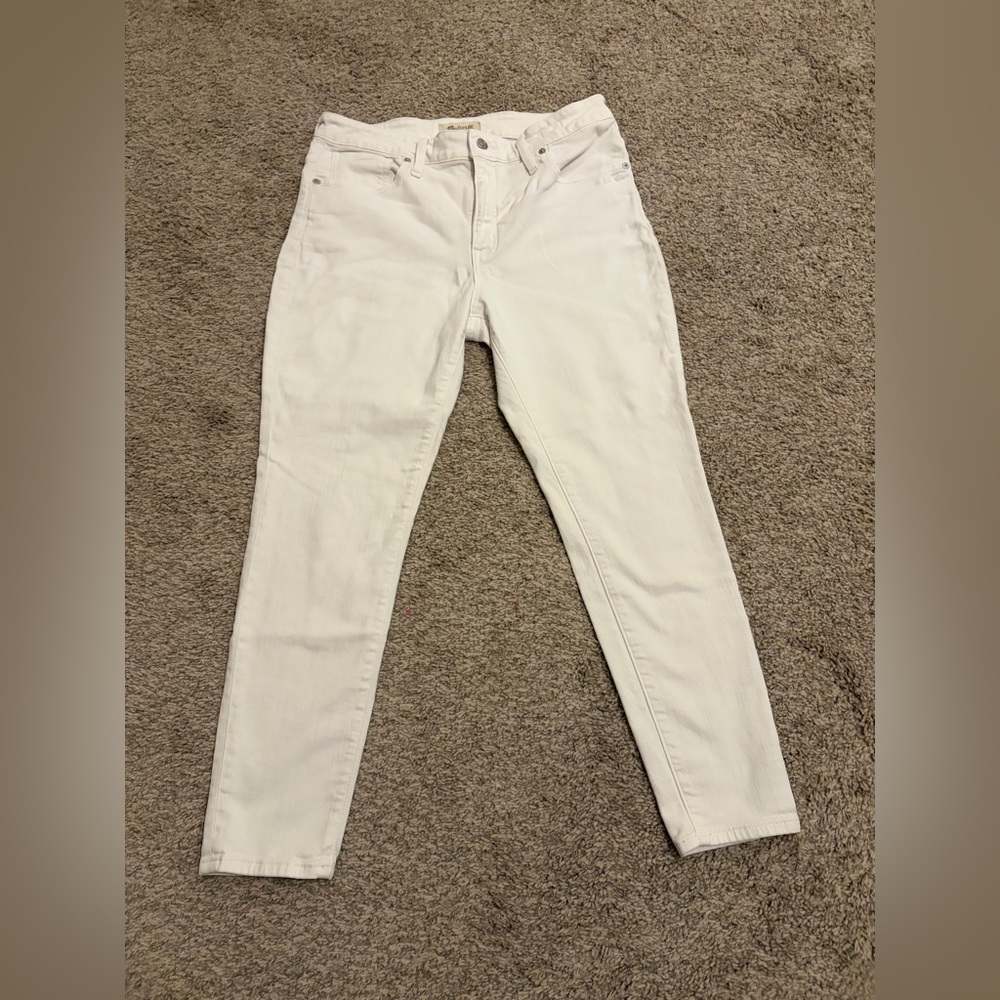Madewell Women's Skinny Jeans in White